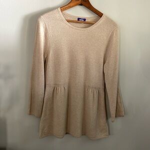 Women’s 100% Cashmere J. Crew Sweater Sontuosa Size M